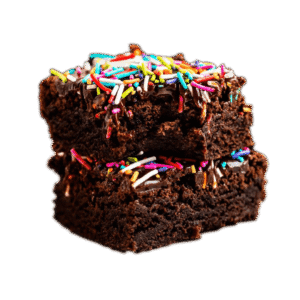 Rainbow brownies in Lalitpur – Colorful celebration brownies by DejaVu Bakery