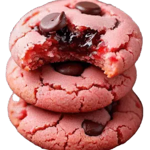 Raspberry cookies in Lalitpur – Pink Velvet by DejaVu Bakery