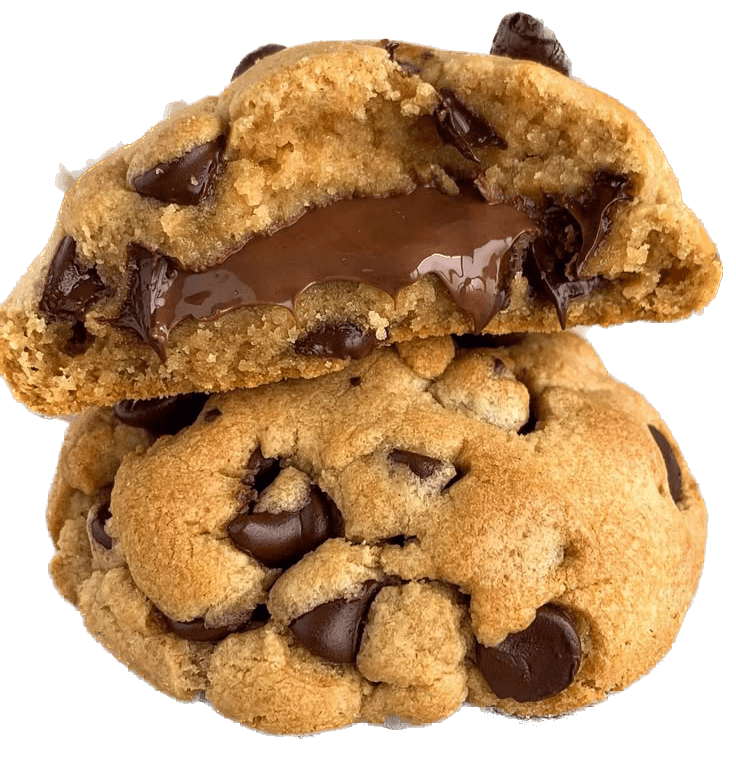 NUTELLA STUFFED NYC COOKIES 😍 Omg you guys… I am… Background Removed