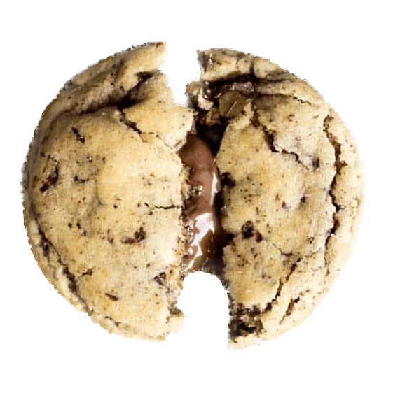 Nutella Stuffed Cookies - Sugar Spun Run Background Removed
